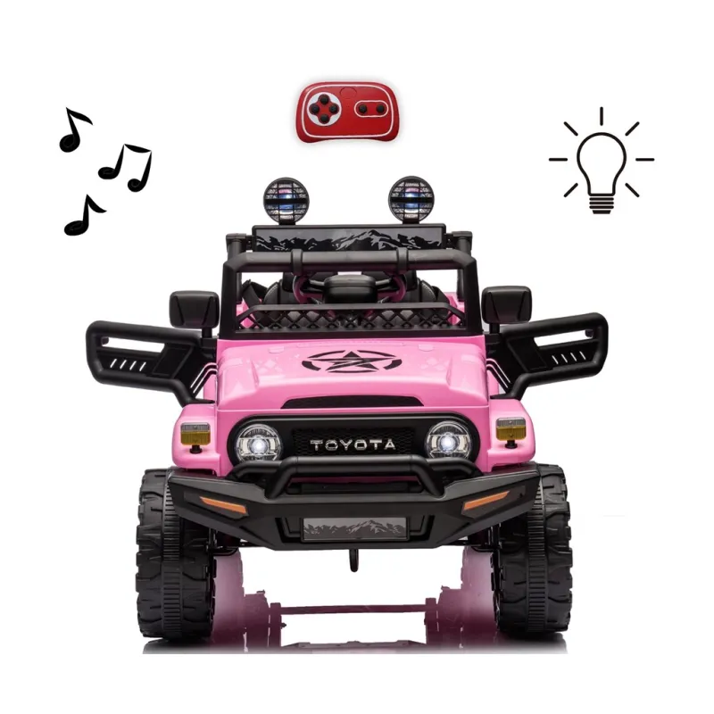 Milly Mally Elektrické autíčko Toyota FJ Cruiser Pink