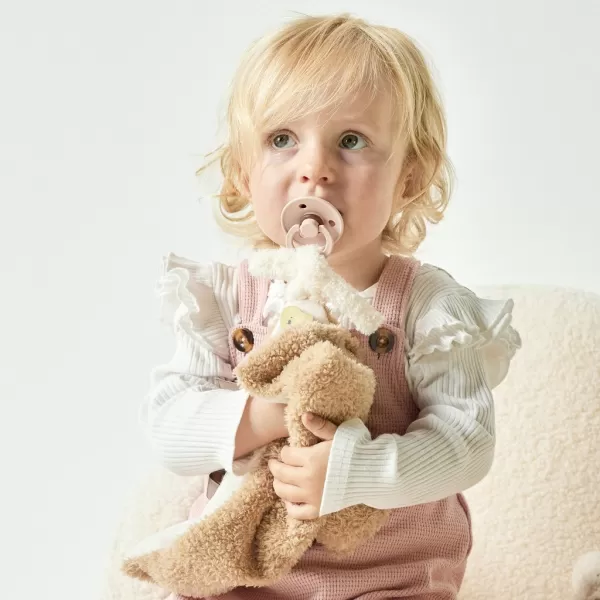 NATTOU Mazlíček plyšový Teddy nosorožec 28 x 28 cm, 0m+