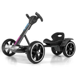 Milly Mally Elektrická motokára s dálkovým ovládáním a LED efekty GOKART BOLT black
