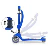 Milly Mally Tříkolová balanční koloběžka-scooter se sedátkem FUZZY blue