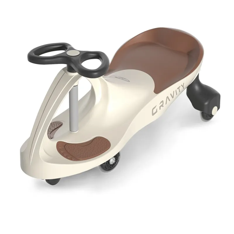 Milly Mally Dětské gravitační odrážedlo Gravity beige brown