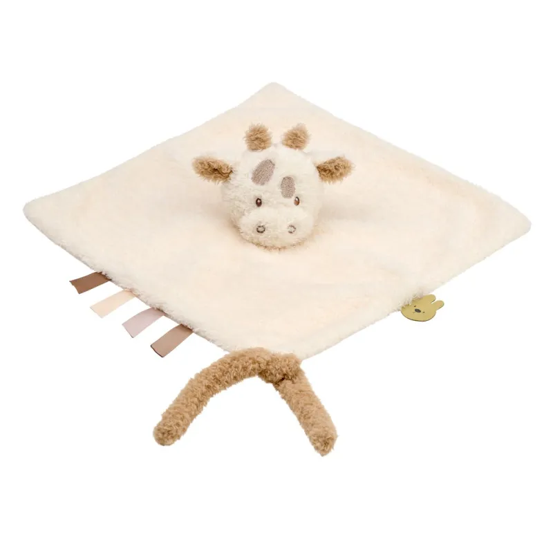 NATTOU Mazlíček plyšový Teddy žirafa 28 x 28 cm, 0m+