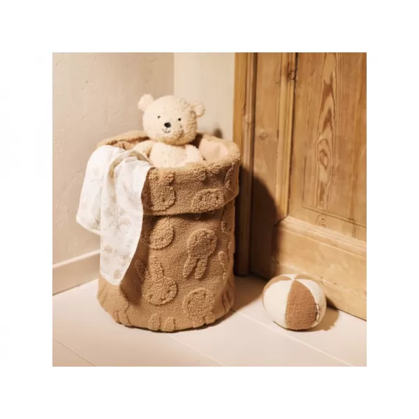 Jollein Košík úložný Miffy Jacquard Teddy Biscuit