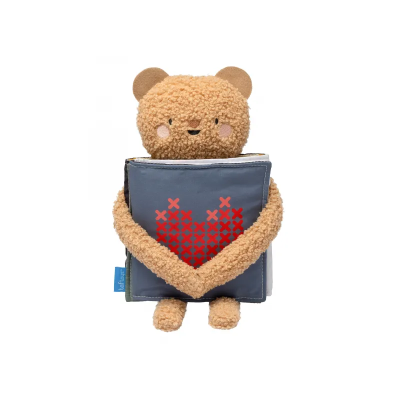 Taf Toys Medvídek plyšový s knížkou Snuggle Bear