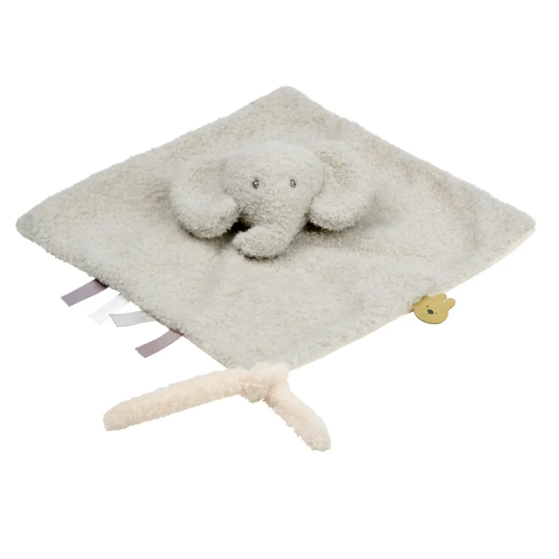 NATTOU Mazlíček plyšový Teddy slůně 28 x 28 cm, 0m+