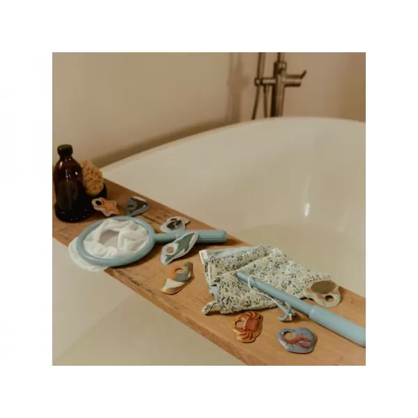 Little Dutch Rybářská sada do koupele modrá