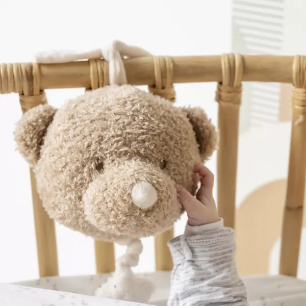 NATTOU Hračka hudební Teddy medvídek 16 cm, 0m+