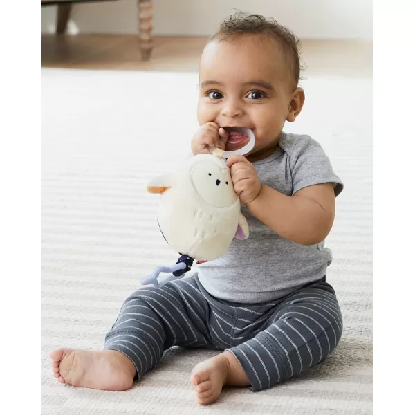 SKIP HOP Hračka na C kroužku vibrující Sova Celestial Dreams 0m+