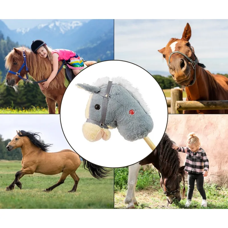 Milly Mally Hobby Horse se zvukem grey