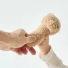 NATTOU Hračka plyšová chrastítko Teddy medvídek 14 cm, 0m+