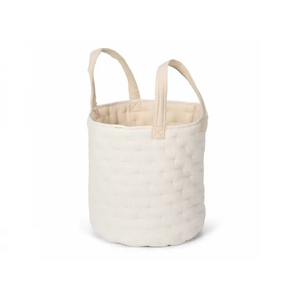 Little Dutch Košík textilní oboustranný extra velký Pure