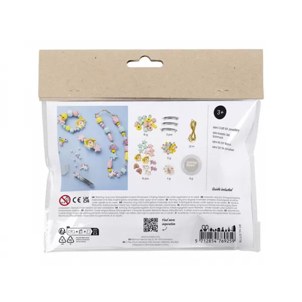 Creativ Company Kreativní sada Mini Craft Kit Jewellery Blue Pink