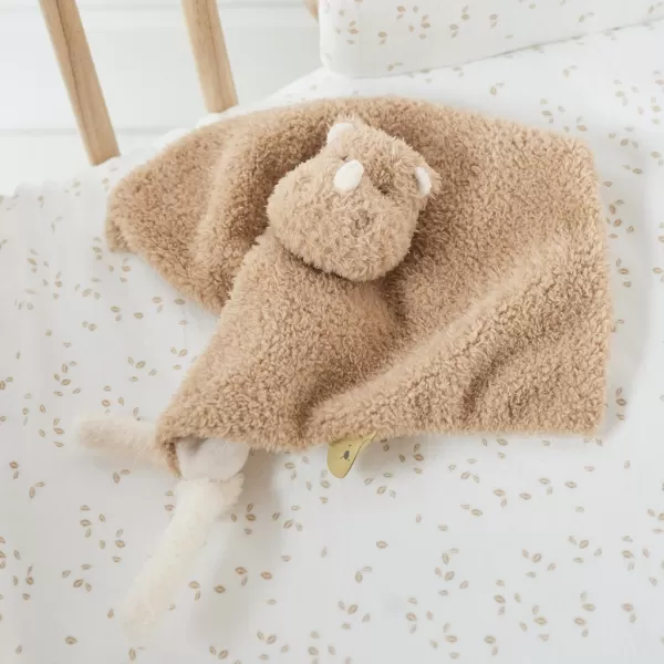 NATTOU Mazlíček plyšový Teddy nosorožec 28 x 28 cm, 0m+