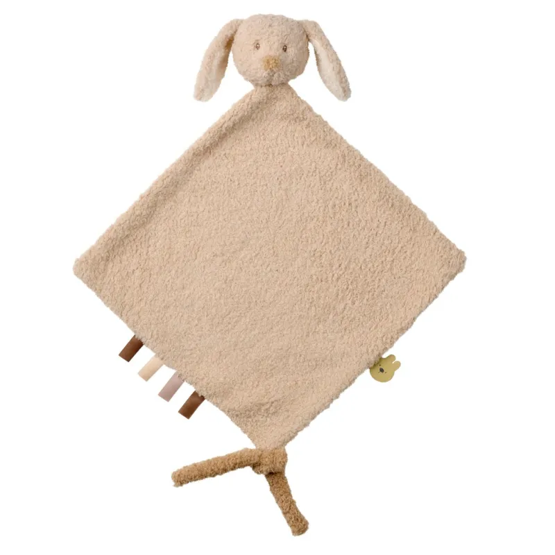 NATTOU Mazlíček plyšový maxi Teddy zajíček 28 x 28 cm, 0m+