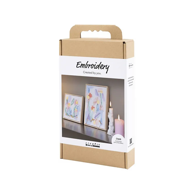 Creativ Company Kreativní sada Akrylové malování a vyšívání