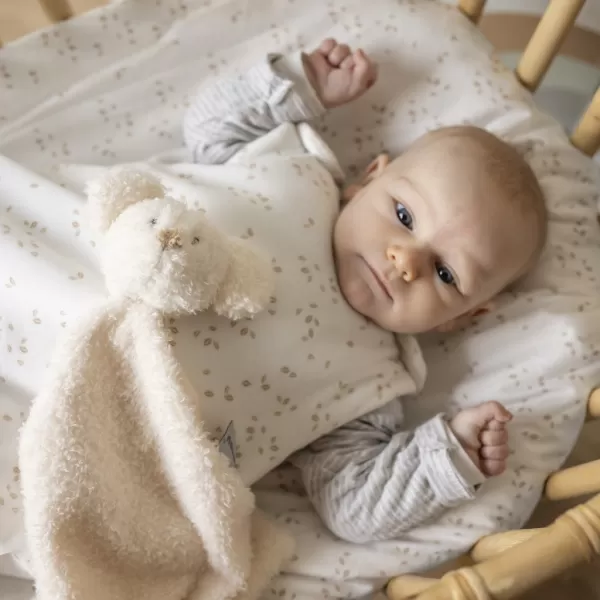 NATTOU Mazlíček plyšový maxi Teddy myš 28 x 28 cm, 0m+