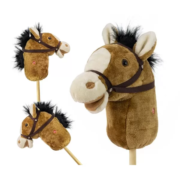Milly Mally Hobby Horse se zvukem light brown