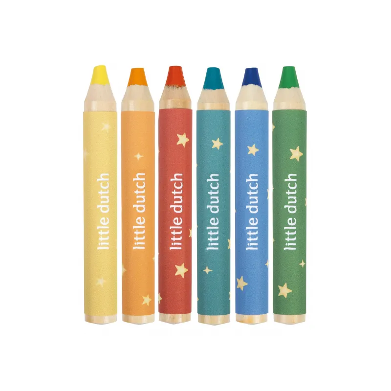 Little Dutch Pastelky 6 ks Jim