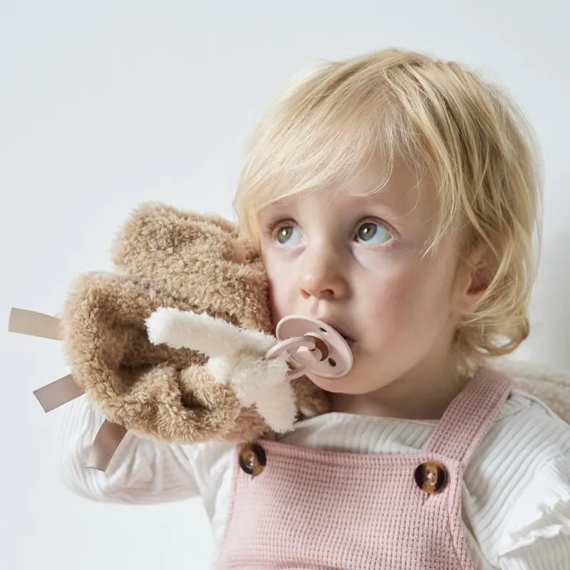 NATTOU Mazlíček plyšový Teddy nosorožec 28 x 28 cm, 0m+