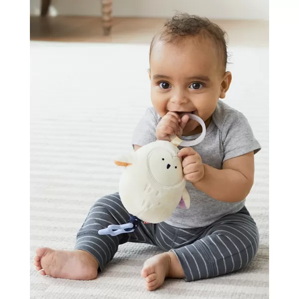 SKIP HOP Hračka na C kroužku vibrující Sova Celestial Dreams 0m+