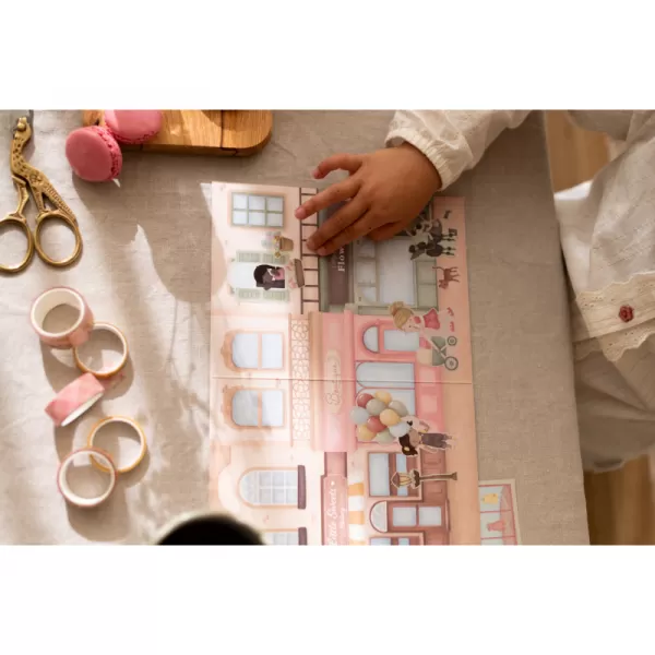 Little Dutch Knížka se samolepkami Nakupování Rosa