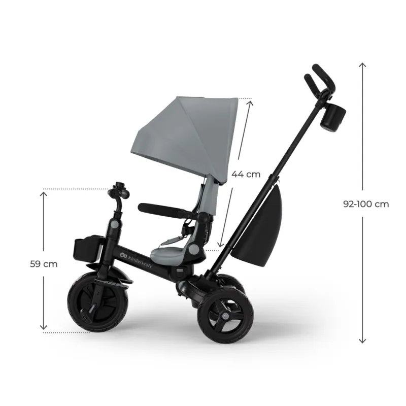 KINDERKRAFT Tříkolka Aveo 2 Plus