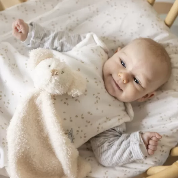 NATTOU Mazlíček plyšový maxi Teddy myš 28 x 28 cm, 0m+