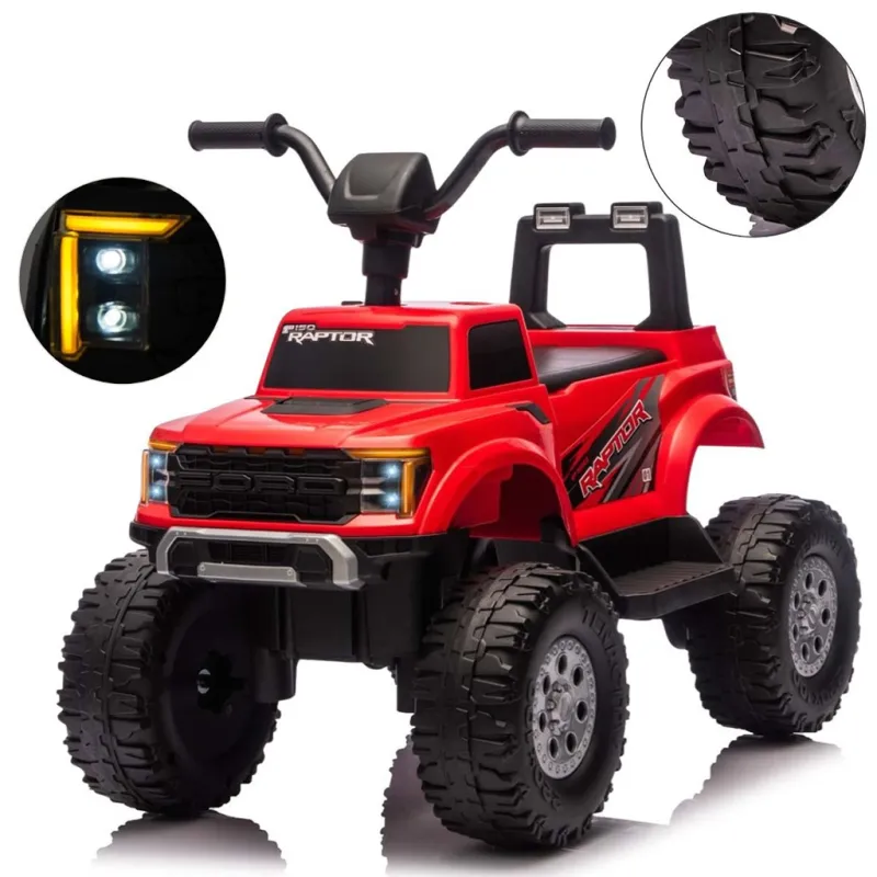 Milly Mally Elektrická čtyřkolka Ford F-150 Raptor red
