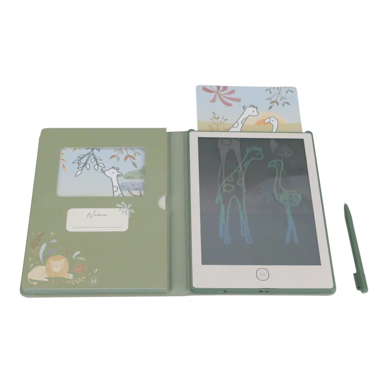 Little Dutch Kreslicí tablet Green Safari Friends
