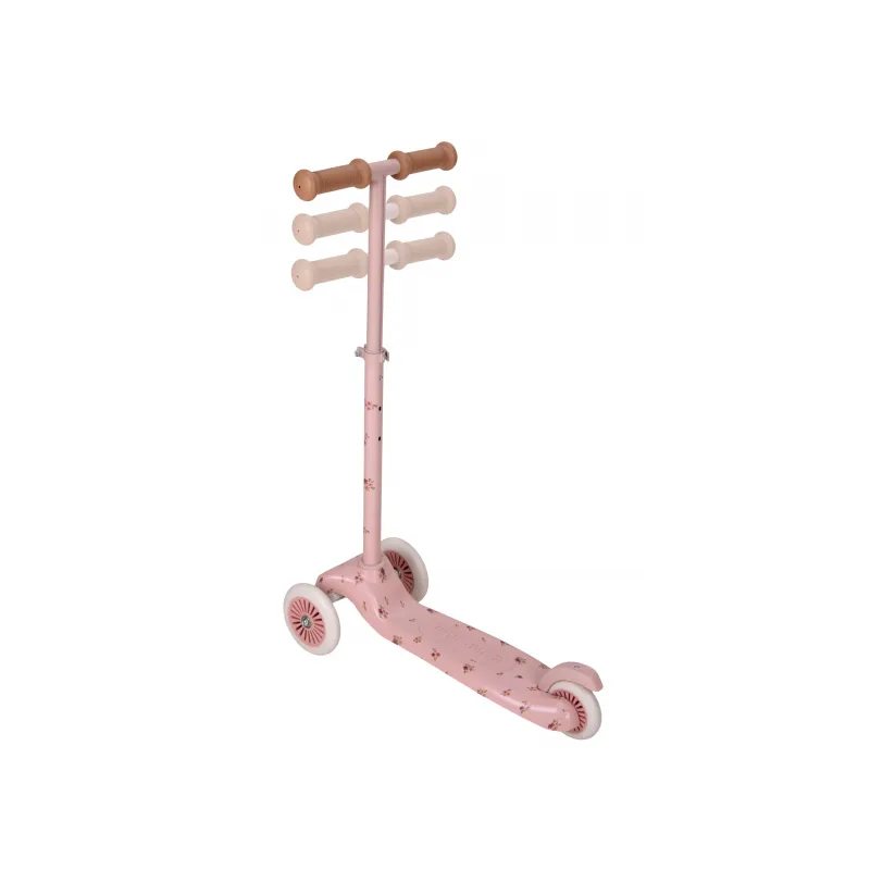 Little Dutch Koloběžka tříkolová Fairy Floral Pink