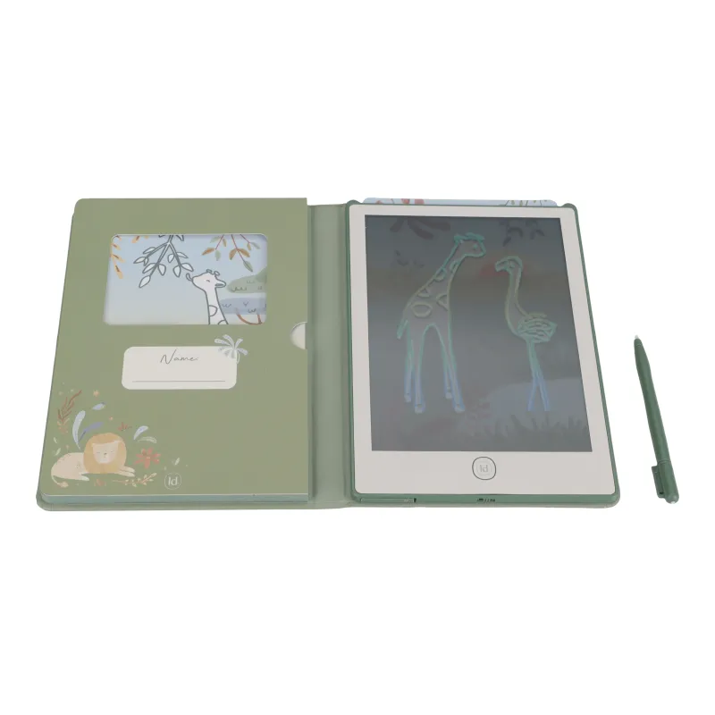 Little Dutch Kreslicí tablet Green Safari Friends