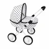 New Baby Dětský kočárek pro panenky Anička dots