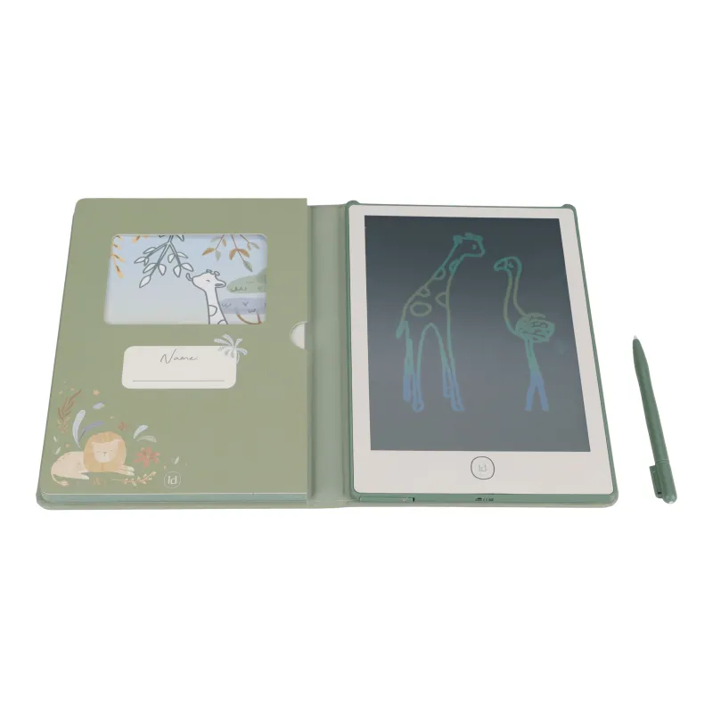 Little Dutch Kreslicí tablet Green Safari Friends