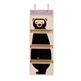 3 SPROUTS Závěsný organizér Bear Black