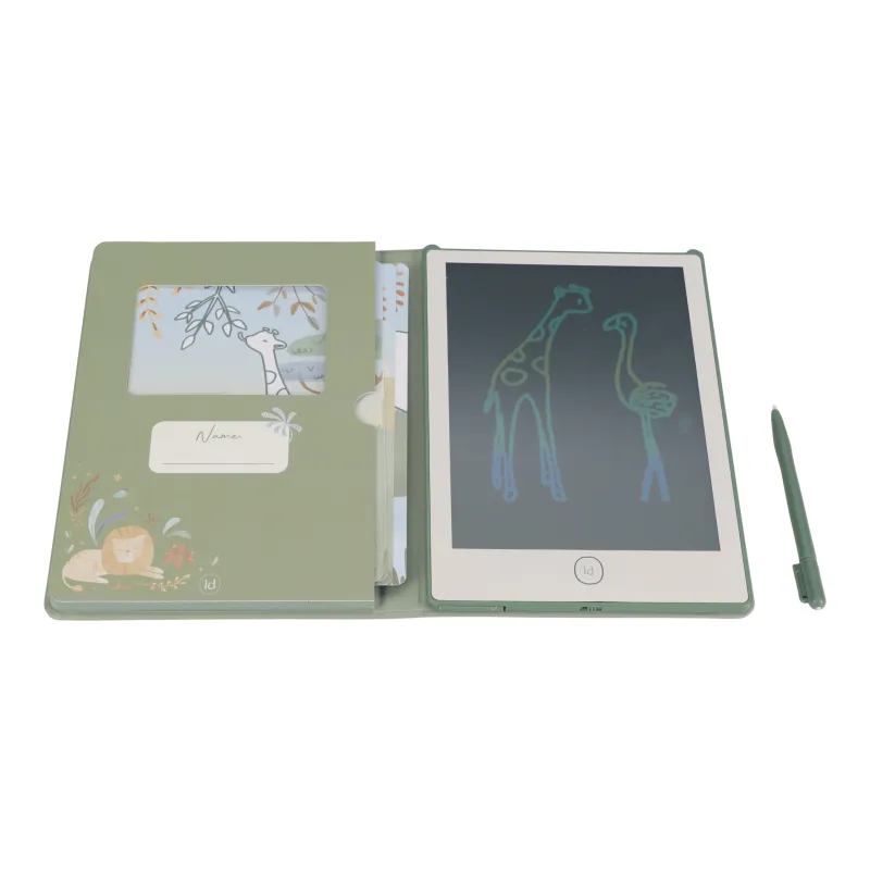 Little Dutch Kreslicí tablet Green Safari Friends