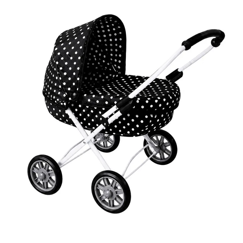 New Baby Dětský kočárek pro panenky Anička black