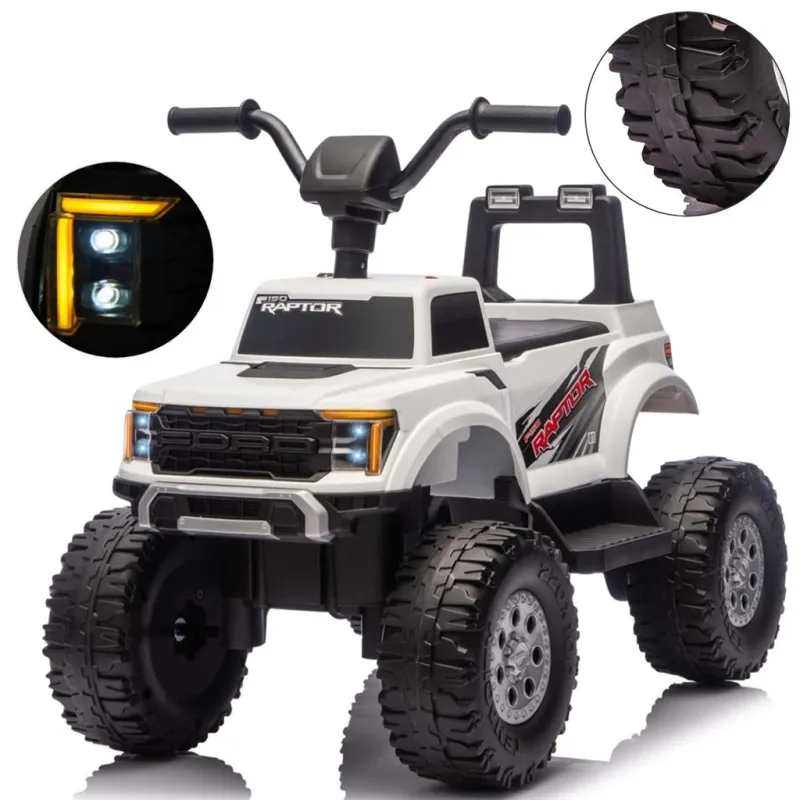 Milly Mally Elektrická čtyřkolka Ford F-150 Raptor white