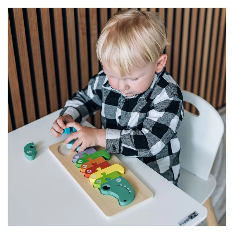 FREEON Free2Play Dřevěné puzzle Crocodile