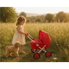New Baby Dětský kočárek pro panenky Anička red