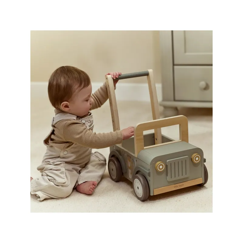 Little Dutch Auto vozík dřevěný