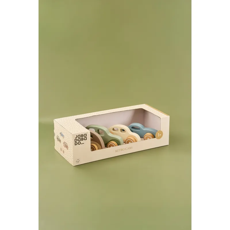 JABADABADO Dárkové balení Retro auta