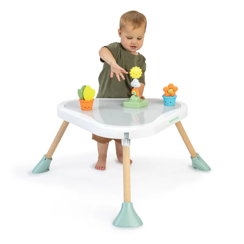 INGENUITY Aktivitní centrum se skákadlem a stolkem 3v1 PlayStage™, 6m+