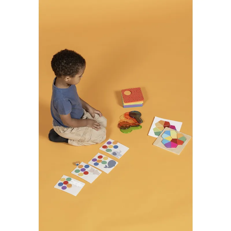 JABADABADO Play and Learn box Barvy