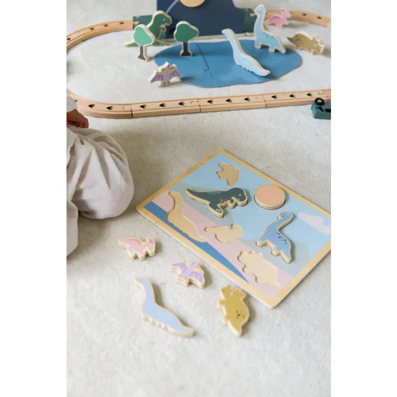 JABADABADO Puzzle vkládačka Dino