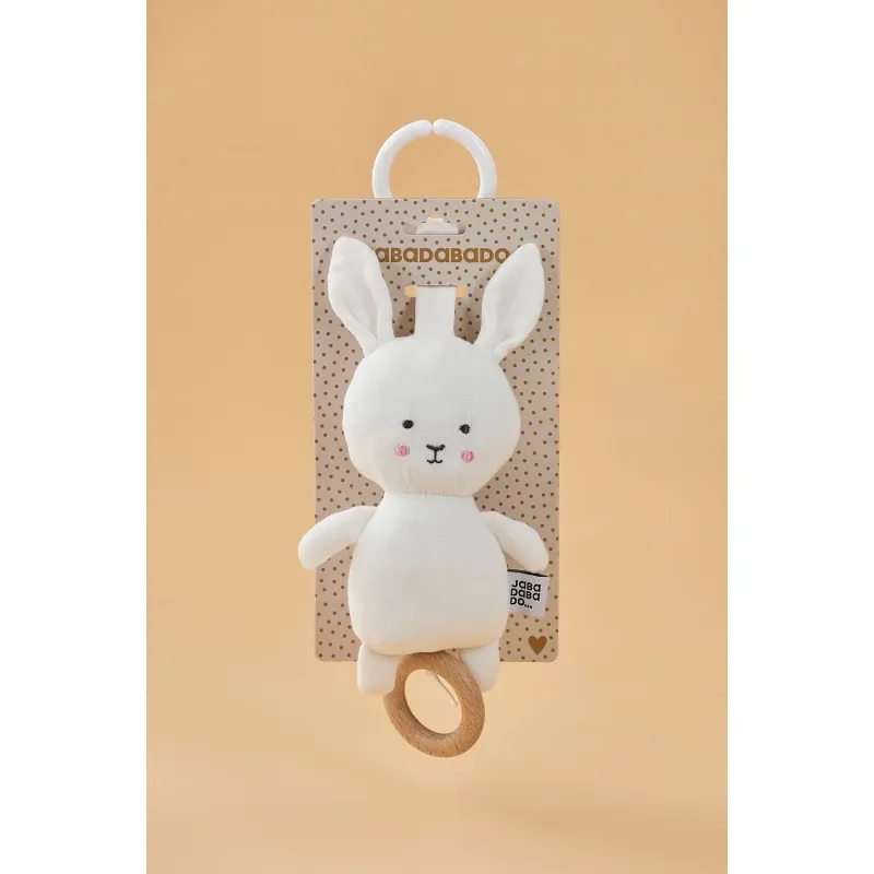 JABADABADO Bunny Hudební hračka bílá
