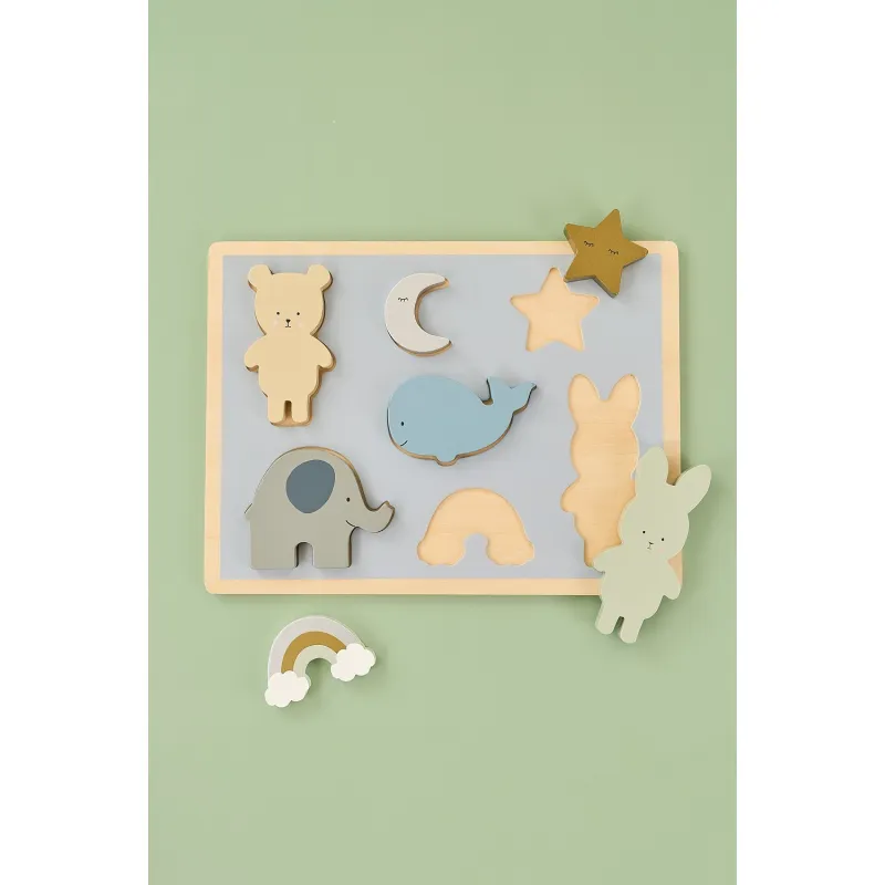 JABADABADO Puzzle vkládačka Medvídek