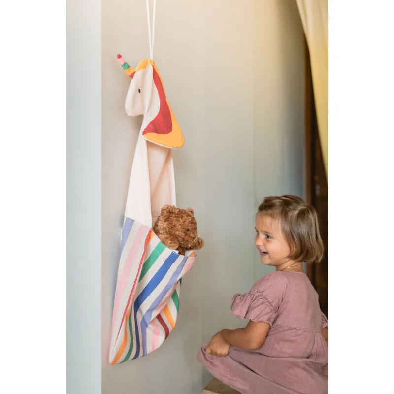 PLAY AND GO Toto Nástěnný organizér a taška Unicorn