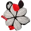 MOMS CARE Montessori míček se zrcátkem White & Black