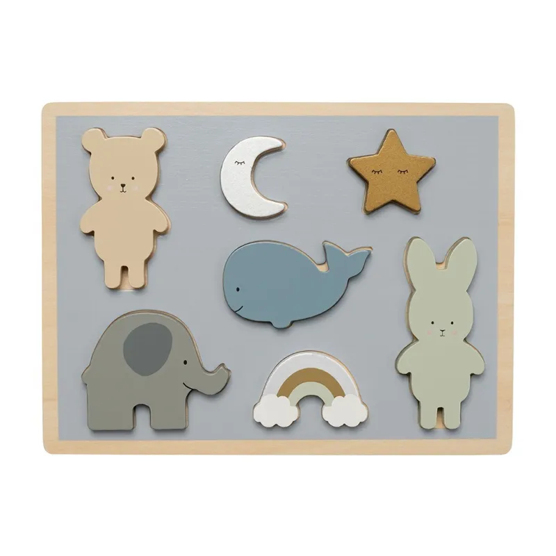 JABADABADO Puzzle vkládačka Medvídek