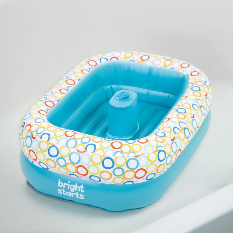 BRIGHT STARTS Vanička a bazén s míčky Bathe & Giggle™ 2 v 1, 6m+